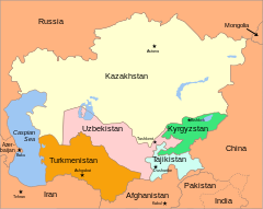 Central Asia - political map - 2000.svg
