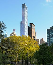 One57 rises above Central Park