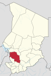 Chari-Baguirmi dans Chad.svg
