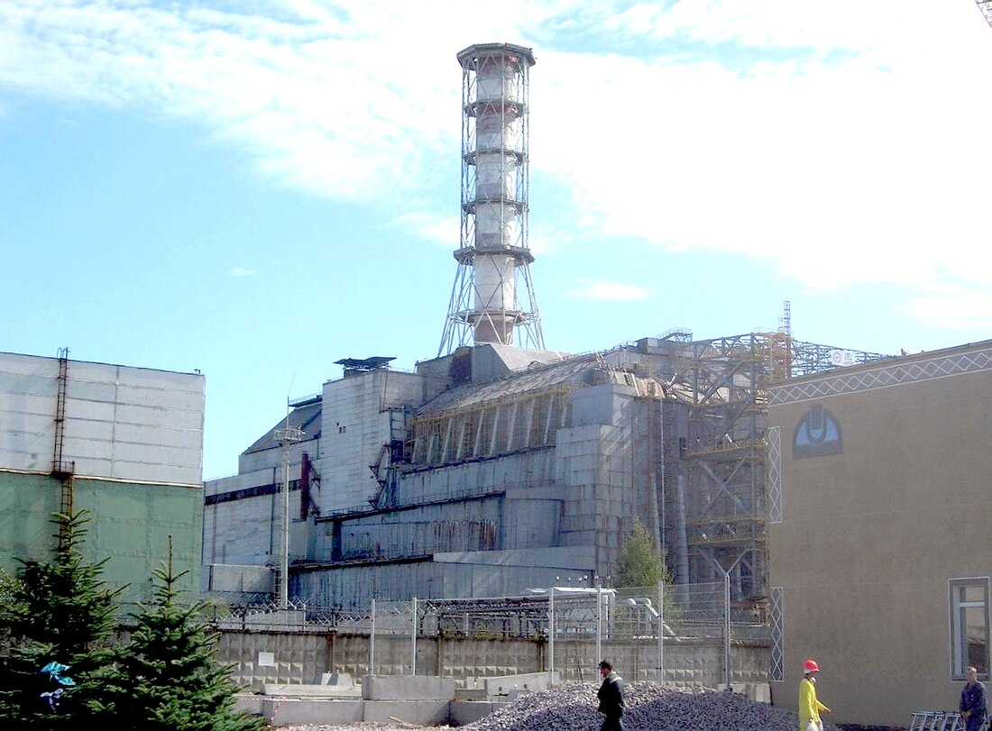 Chernobyl Nuclear Power Plant sarcophagus