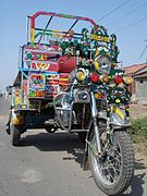 Chakkda Rickshaw in Gujarat, India.