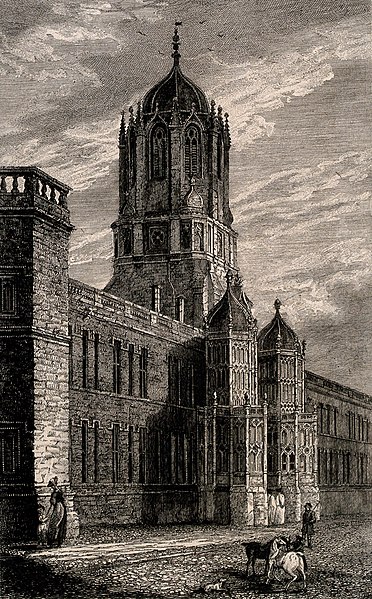 File:Christ Church Oxford - Tom Gate - Etching J Whessell.jpg