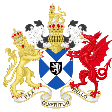 Герб протектората в Шотландии 1653—1659