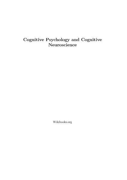 File:Cognitive Psychology and Cognitive Neuroscience.pdf