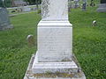 Confederate Soldiers Martyrs Monument in Eminence of Eminence, Kentucky for the three Confederate soldiers executed by order of General Burbridge