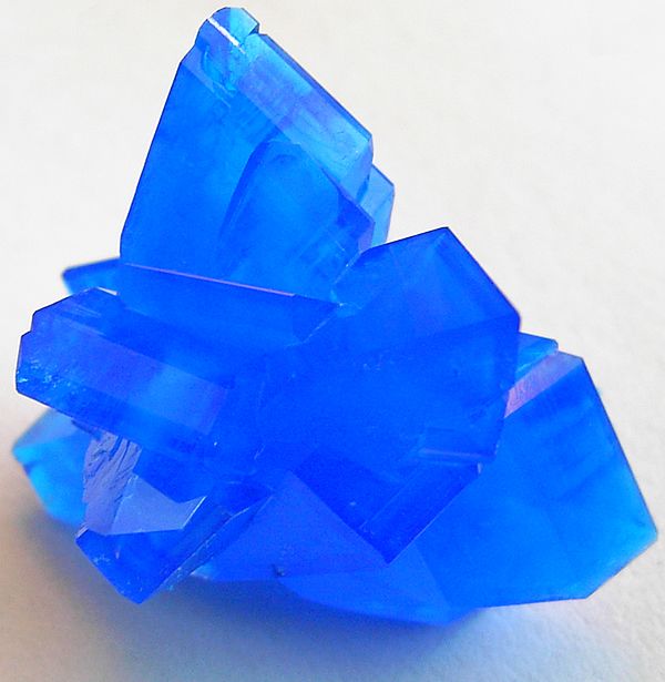 Crystals of CuSO4·5H2O