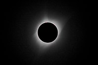 Totality as seen from Grand Teton National Park, Wyoming