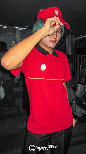 File:Cosplay of Sadao Maou from The Devil Is a Part-Timer! at Animax Carnival Malaysia 2015, Day 2 072 (20150329).jpg