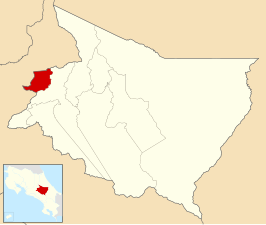 Kaart van La Unión