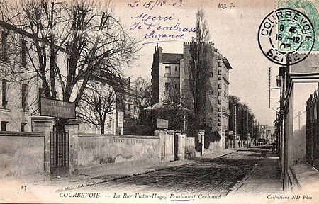 Courbevoie.Rue Victor Hugo.1903