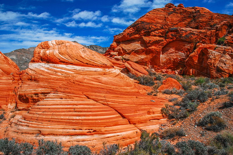 File:Cross bedding in Aztec Sandstone.jpg