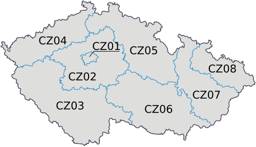 Nuts Statistical Regions Of The Czech Republic Wikiwand