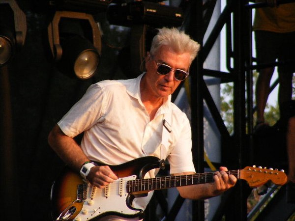 Byrne performing at Austin City Limits in September 2008