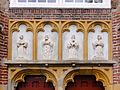 De vier evangelisten door Hans van Coevorden bij de Sint Nicolaaskerk Elburg