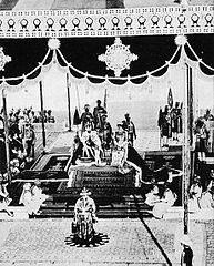 King George V and Queen Mary at the Delhi Durbar 1911