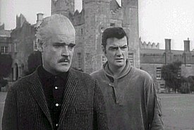 Patrick Magee as Dr. Caleb and William Campbell as Richard Haloran