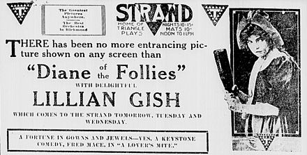 Diane of the Follies - 1916 newspaper.jpg