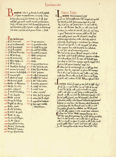 File:Domesday Book - Bedfordshire - page 01.png