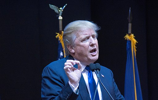 Donald Trump in Manchester NH February 8, 2016 Cropped