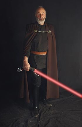 Cosplay del Conte Dooku.