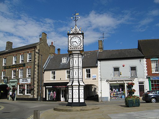 Downham Market Clock - geograph.org.uk - 2526334