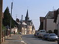 English: One of the main streets of Droué, Loir-et-Cher, France. Français : Une des rues principales de Droué, Loir-et-Cher, France
