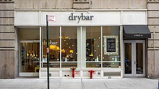 <span class="mw-page-title-main">Drybar</span> California-based chain of salons that solely provide a styling service known as blowouts