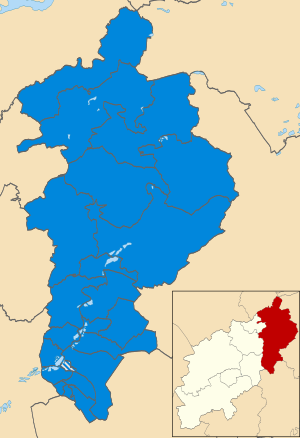 East Northamptonshire UK local election 2007 map.svg