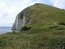 East end of Bindon Hill from Arish Mell gap - geograph.org.uk - 222057.jpg