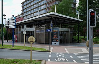 <span class="mw-page-title-main">Eddy Merckx metro station</span> Metro station in Brussels, Belgium