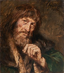 Thoughtful Man with a Beard (1922)