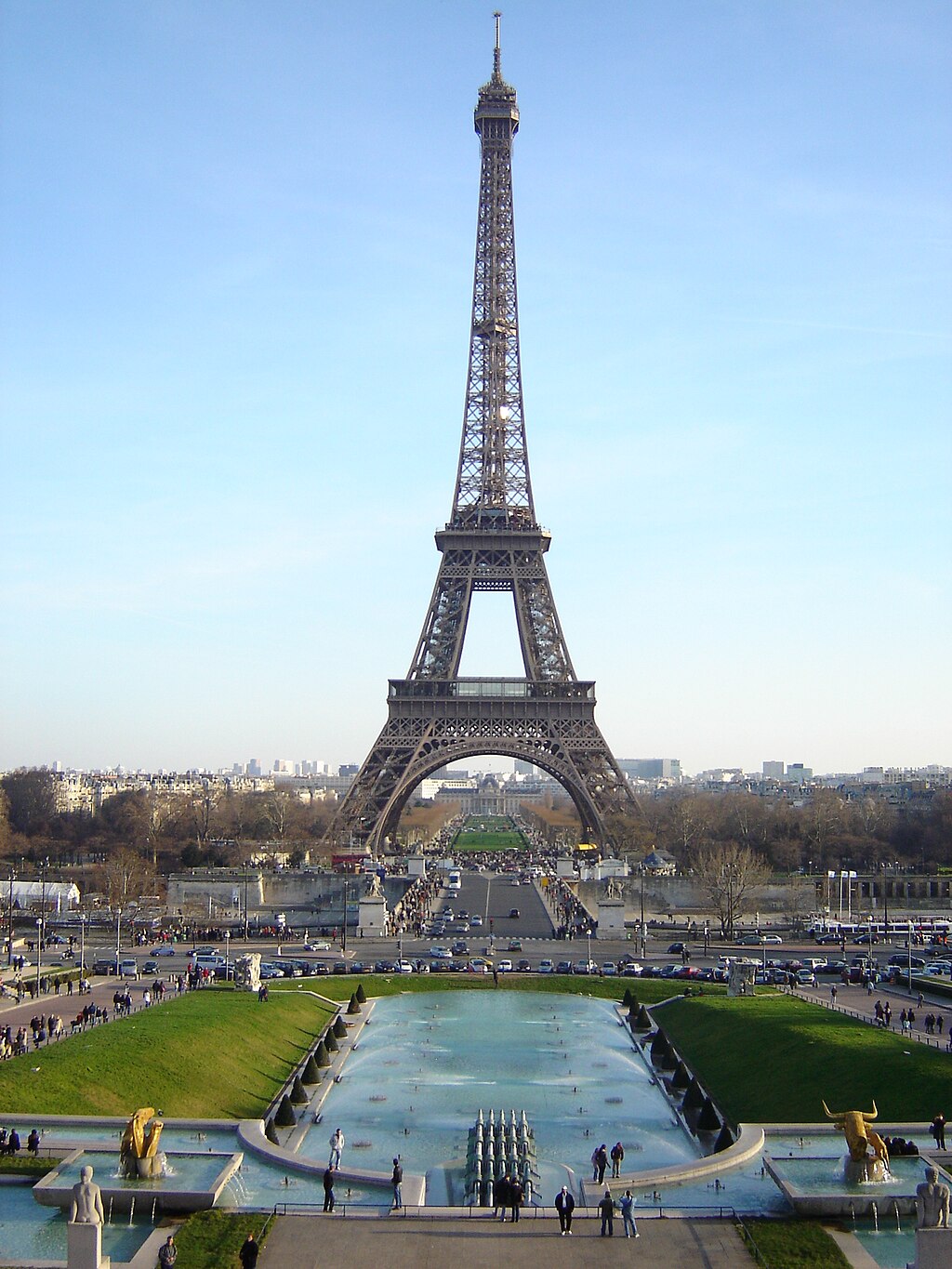 Eiffel Tower in Paris - France