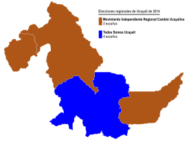 Elecciones regionales de Ucayali de 2014