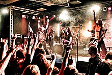 Eluveitie, 2012 Eluveitie - Paganfest 2012 - Leipzig Hellraiser.jpg