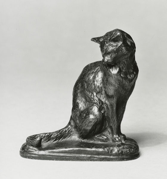 File:Emmanuel Frémiet - Seated Cat - Walters 542461.jpg