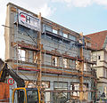 * Nomination Secured historic facade of a house being demolished for rebuilding --Kreuzschnabel 16:06, 21 September 2013 (UTC) * Promotion Good quality. --ArildV 16:26, 21 September 2013 (UTC)