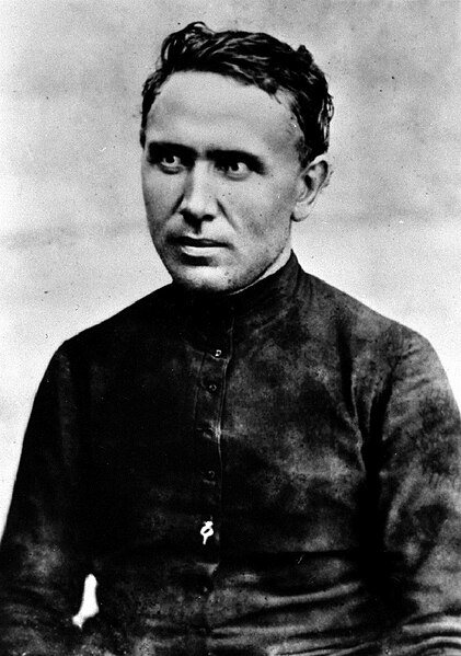 Father Damian in 1878 on Molokai. He was voted the "Greatest Belgian" in 2005.