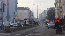 Fatih Street, the main road of Havsa