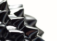 What do you know about Ferrofluid?, fluid, Ferrofluid is a type of fluid  that contains suspended micro particles of iron, magnetite, or cobalt in a  solvent. but that's not all.
