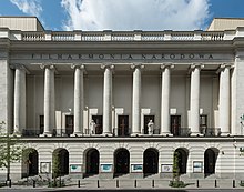 Warsaw Philharmonic is a venue for the International Chopin Piano Competition