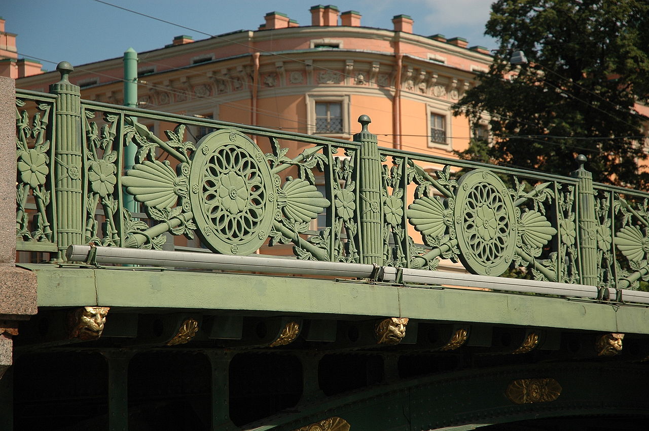Решетки мостов санкт петербурга