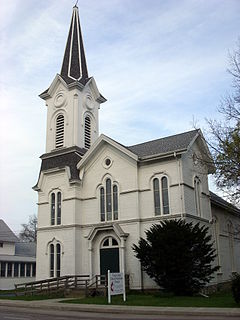 First Methodist Episcopal Church of Tioga Center Historic church in New York, United States