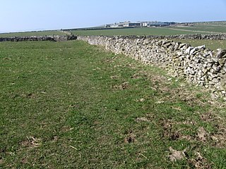 Taddington Moor Hill in the Derbyshire Peak District