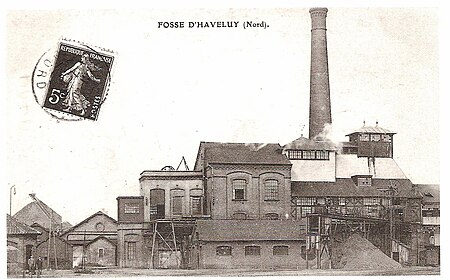 Fosse Haveluy en 1900