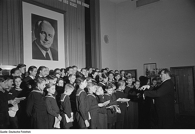 The choir in 1953