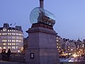 Fourth Plinth - Trafalgar Square, London - Ship in a bottle - replica of HMS Victory (6427091831).jpg