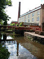Coldharbour Mill, fabrica textilium, anno 1799 aedificata.