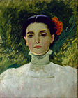 Frank Duveneck, Portret Maggie Wilson, 1898