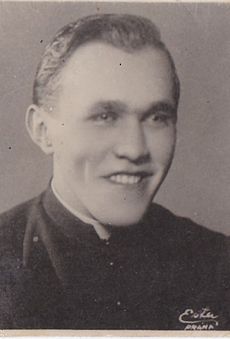 František Krutílek „za mlada“ (40. léta 20. století)