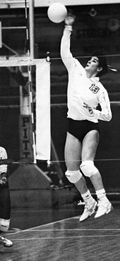 Denise Frawley was a two-time Honorable Mention All-American, 1987 Big East Conference Player of the Year, and 1988 Big East Tournament MVP for Pitt Frawley Owl1988p132.jpg